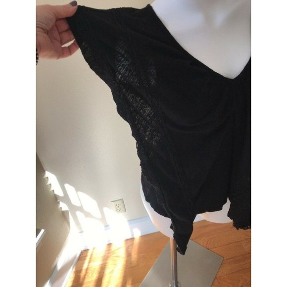 Anthropologie C KEER Top,S ,Draped Neck, Batwing - Picture 4 of 9